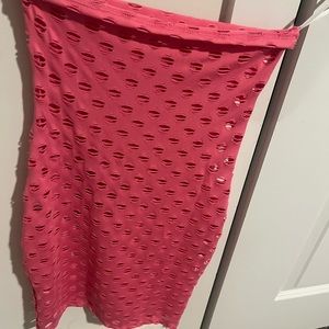 pink dress / coverup